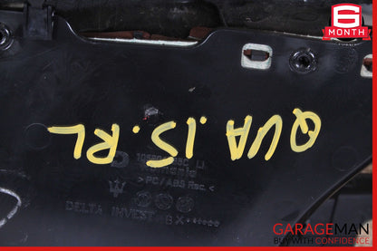 14-18 Maserati Quattroporte Rear Left Driver Side Interior Door Panel OEM