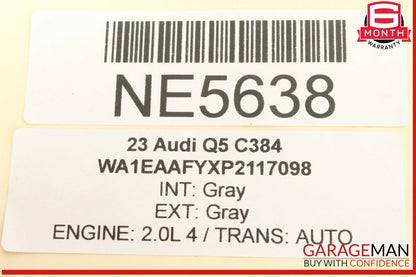 18-25 Audi Q5 SQ5 Front Left Driver Side Lower Forward Control Arm 80A407155 OEM