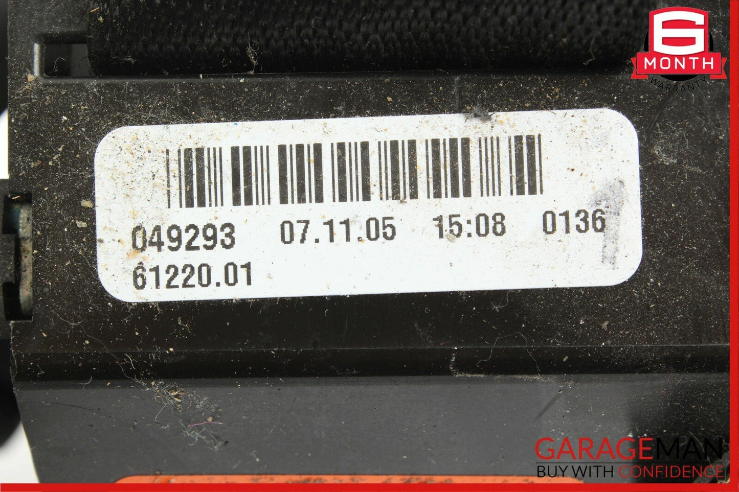 05-08 Mercedes R171 SLK280 Front Left Side Seat Belt Seatbelt Retractor Black