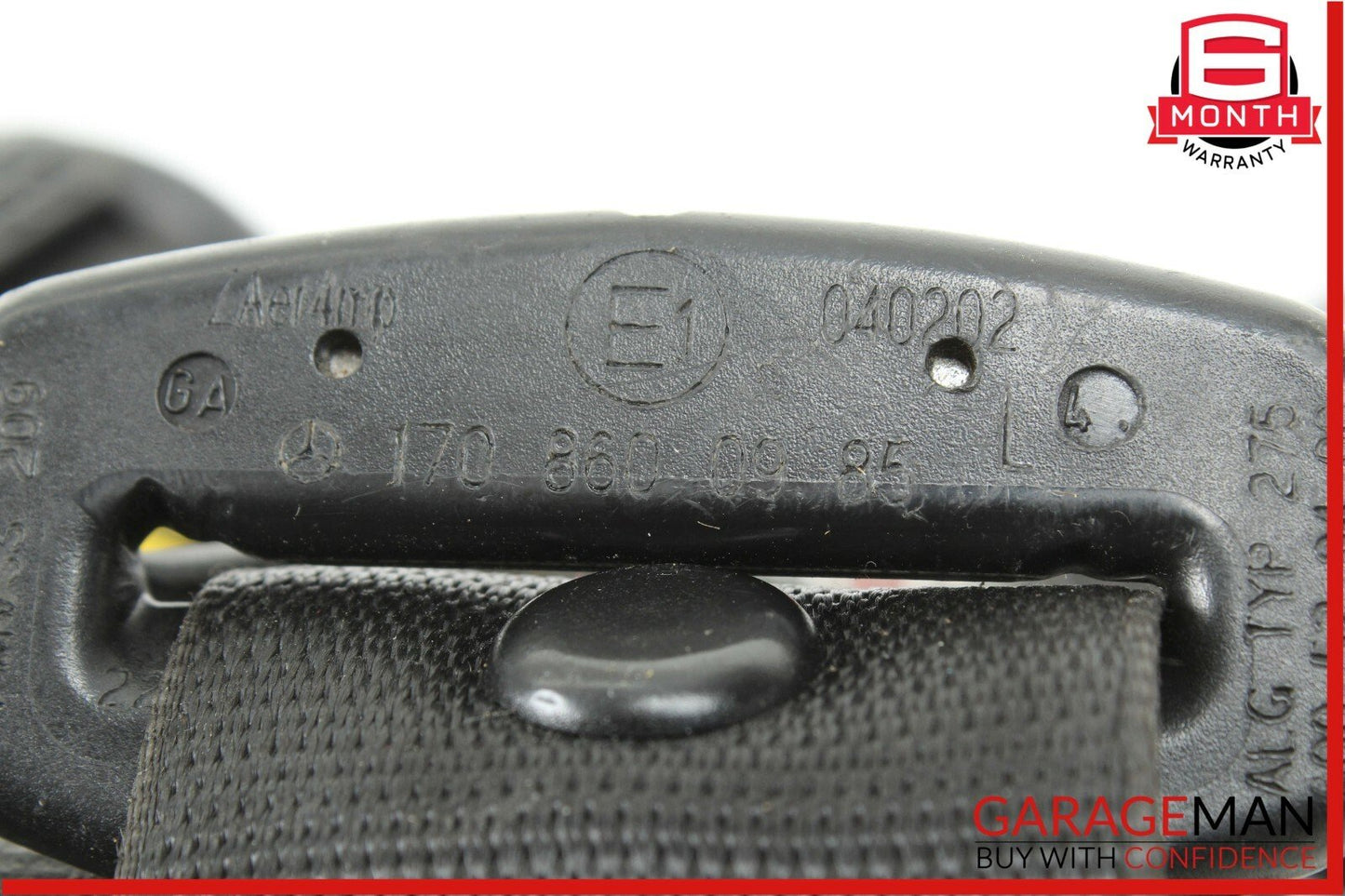 99-04 Mercedes R170 SLK320 Front Left Side Seat Belt Seatbelt Retractor Black