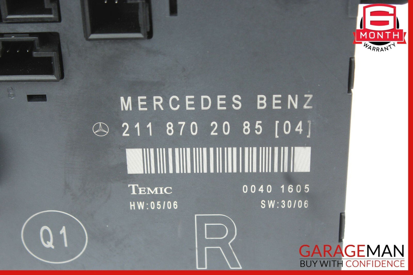 03-09 Mercedes W211 E320 E350 E550 Front Right Side Door Controller Module Unit