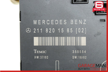 03-06 Mercedes W211 E55 AMG E320 Front Left Driver Door Control Module Unit OEM