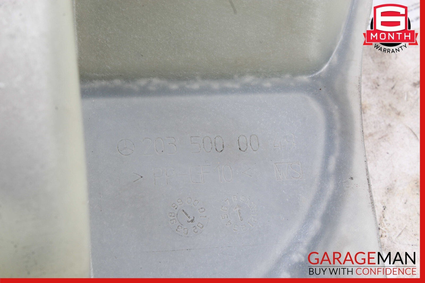 01-09 Mercedes W203 C240 CLK500 Radiator Overflow Bottle Tank Reservoir OEM
