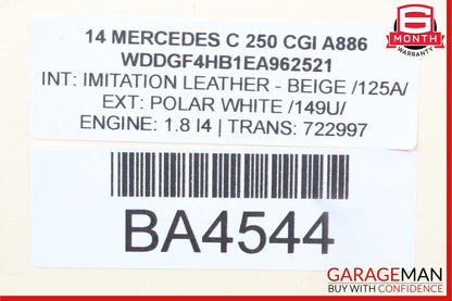 12-20 Mercedes W204 C250 E550 SL400 Communication Control Module Unit Q1 OEM