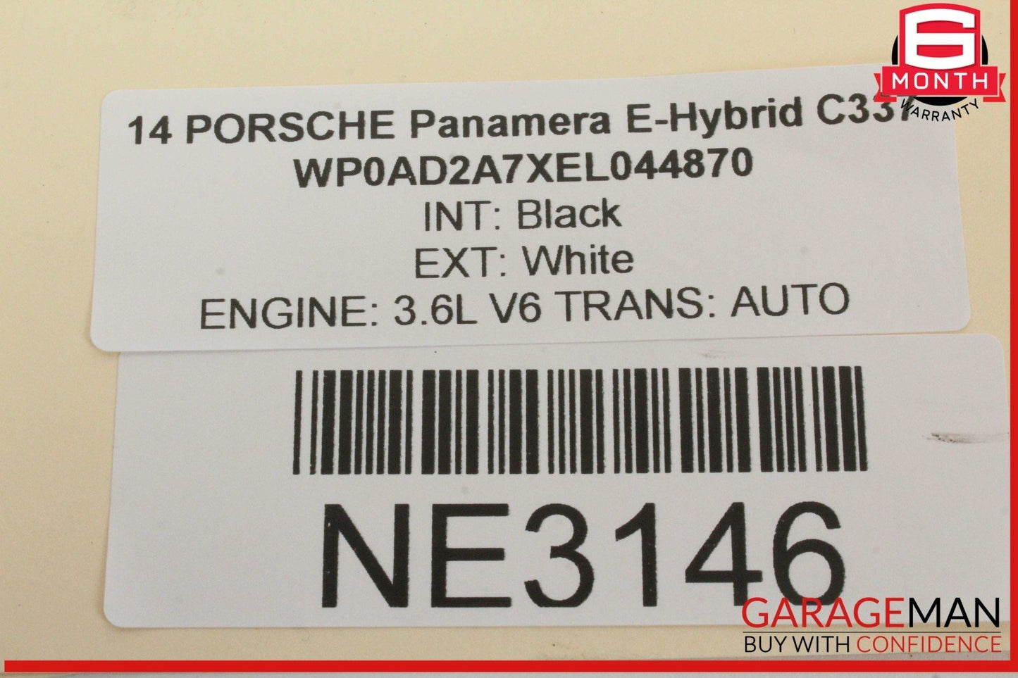 10-16 Porsche Panamera 970 E-Hybrid Front Left Center Dashboard AC Air Vent OEM