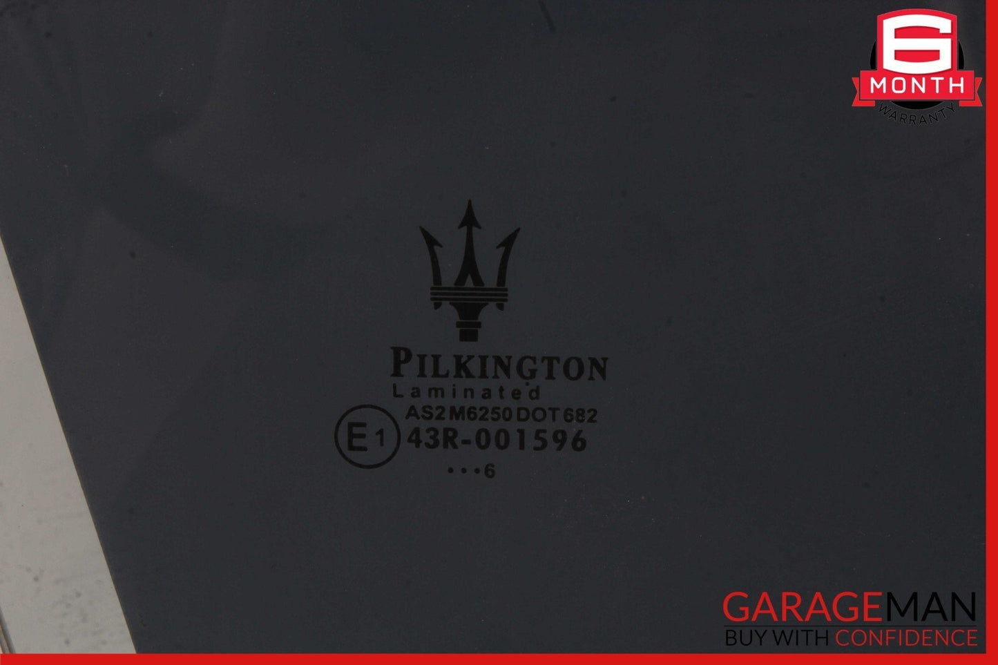 03-13 Maserati Quattroporte M139 Front Right Side Door Window Glass OEM