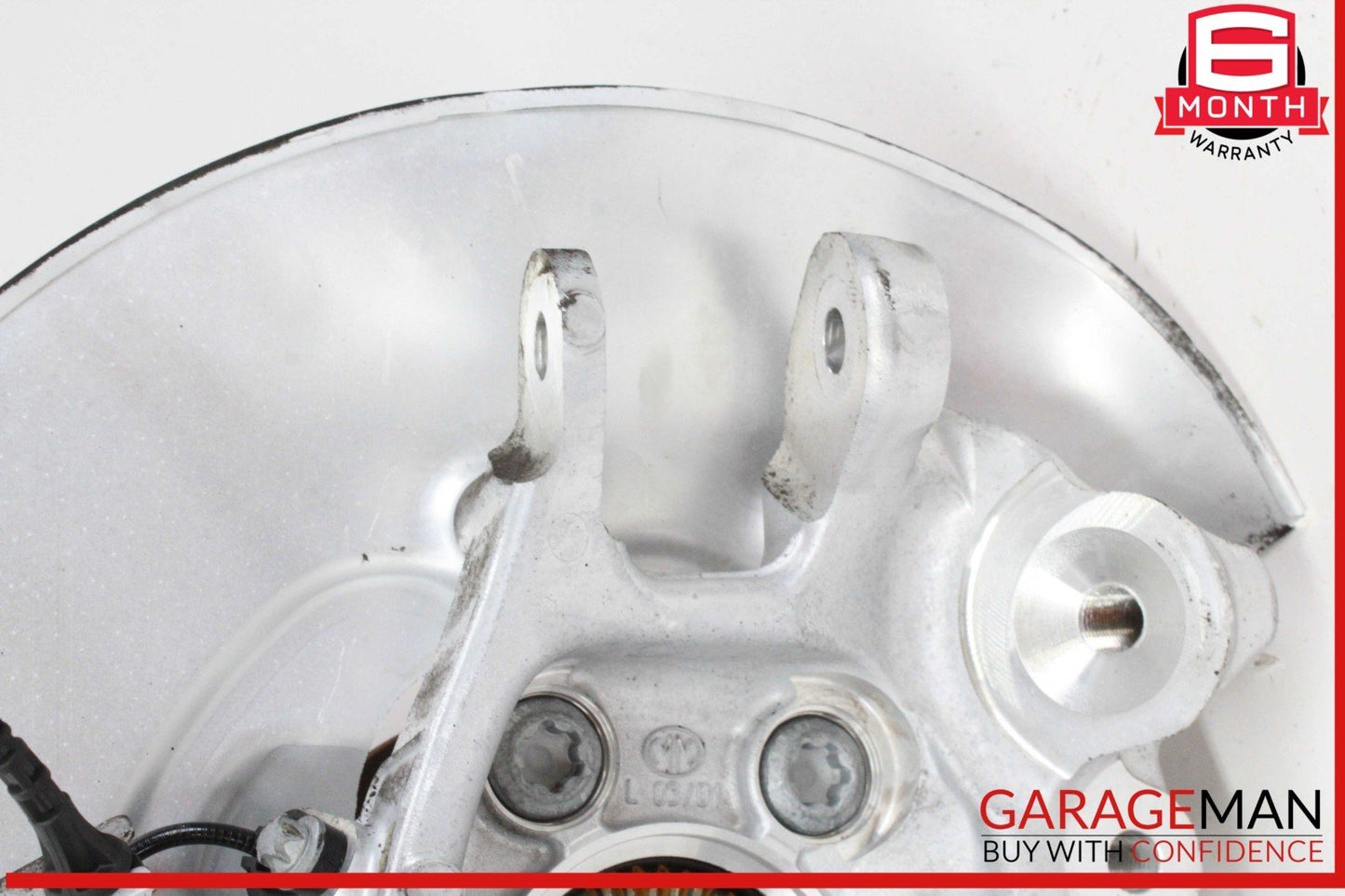 19-24 BMW M340i G20 Rear Left Driver Side Spindle Knuckle Wheel Hub OEM