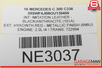 15-20 Mercedes W205 C300 GLC43 AMG Left Side Dash Air A/C Vent 2058301154 OEM