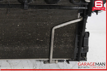 08-14 Mercedes W204 C300 Engine Motor Cooling Radiator AC A/C Condenser Assy OEM