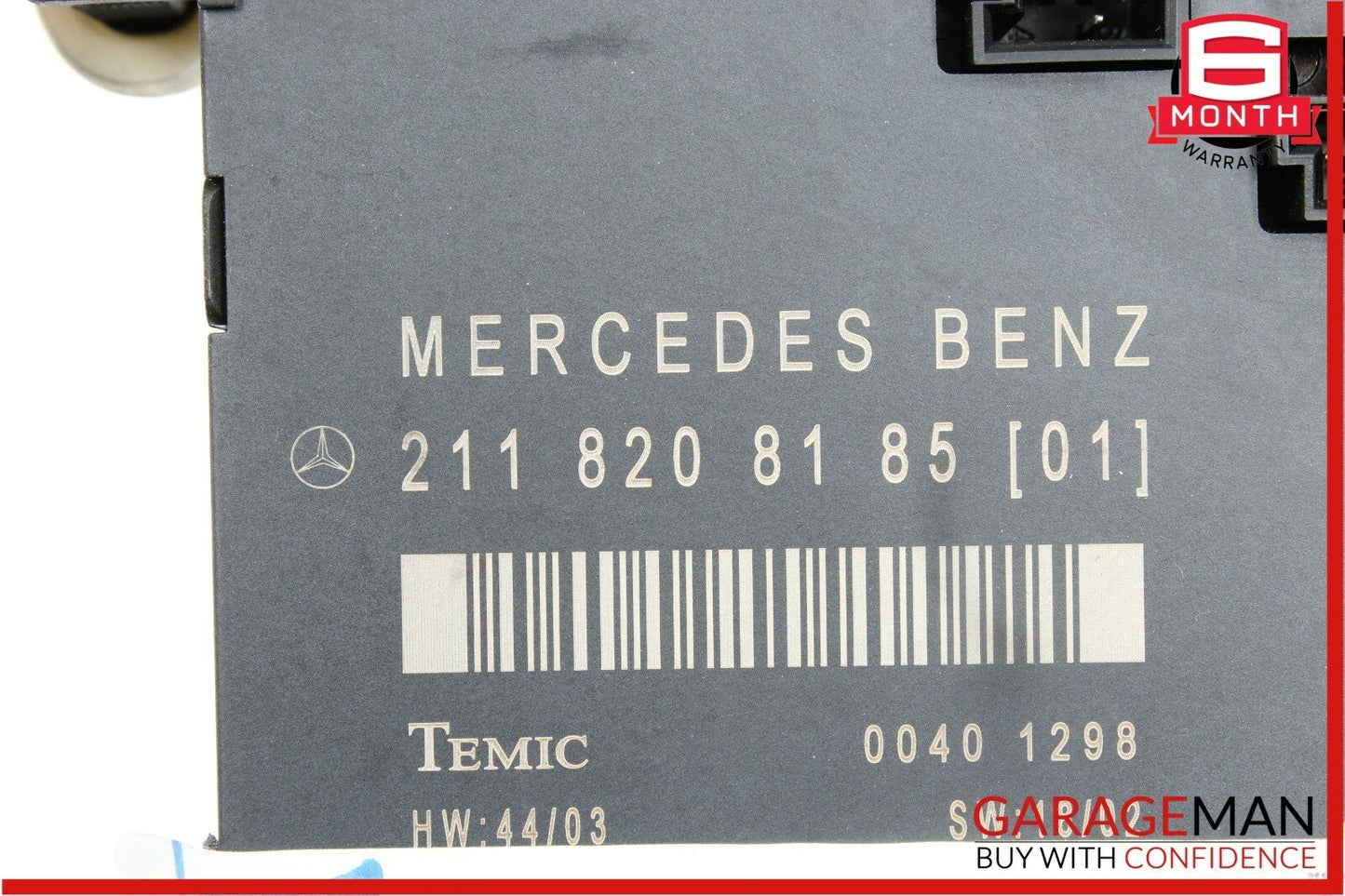 03-06 Mercedes W211 E55 Front Left Driver Side Door Control Module OEM