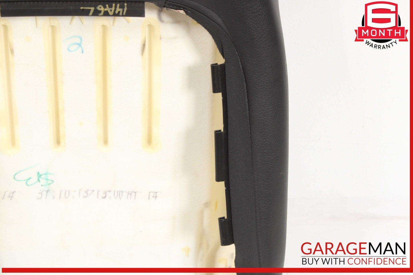12-18 Audi A6 A7 Front Left Driver Side Top Upper Seat Cushion Cover Black OEM