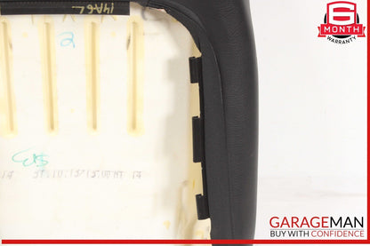 12-18 Audi A6 A7 Front Left Driver Side Top Upper Seat Cushion Cover Black OEM