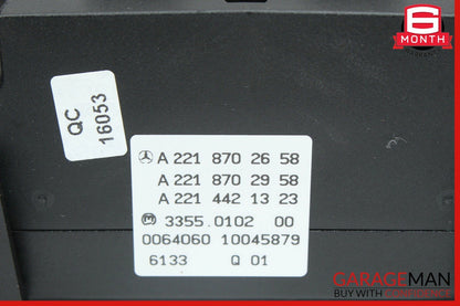 07-14 Mercedes S450 S550 CL550 A/C AC Heater Climate Temperature Control Switch