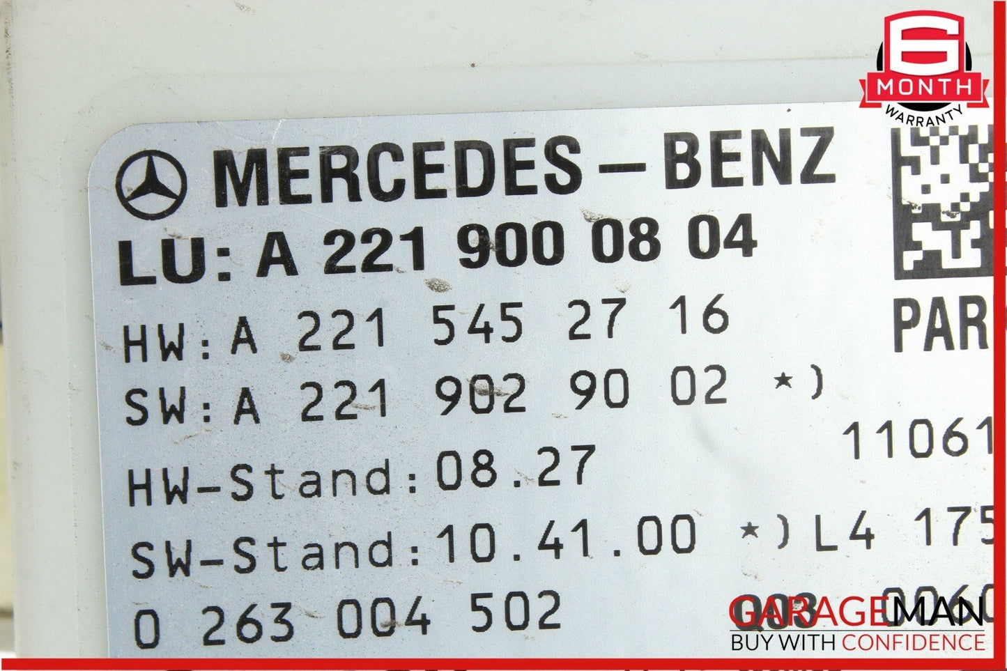 10-13 Mercedes W216 CL550 S63 AMG Rear Parking Parktronic Control Module OEM