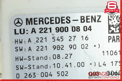 10-13 Mercedes W216 CL550 S63 AMG Rear Parking Parktronic Control Module OEM