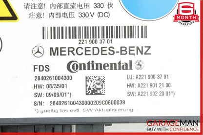 07-13 Mercedes W221 S550 S63 AMG Front Left Dynamic Drive Seat Massage Control
