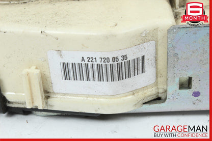 07-13 Mercedes W221 S550 Front Left Door Lock Actuator w/ Door Handle Flintgray