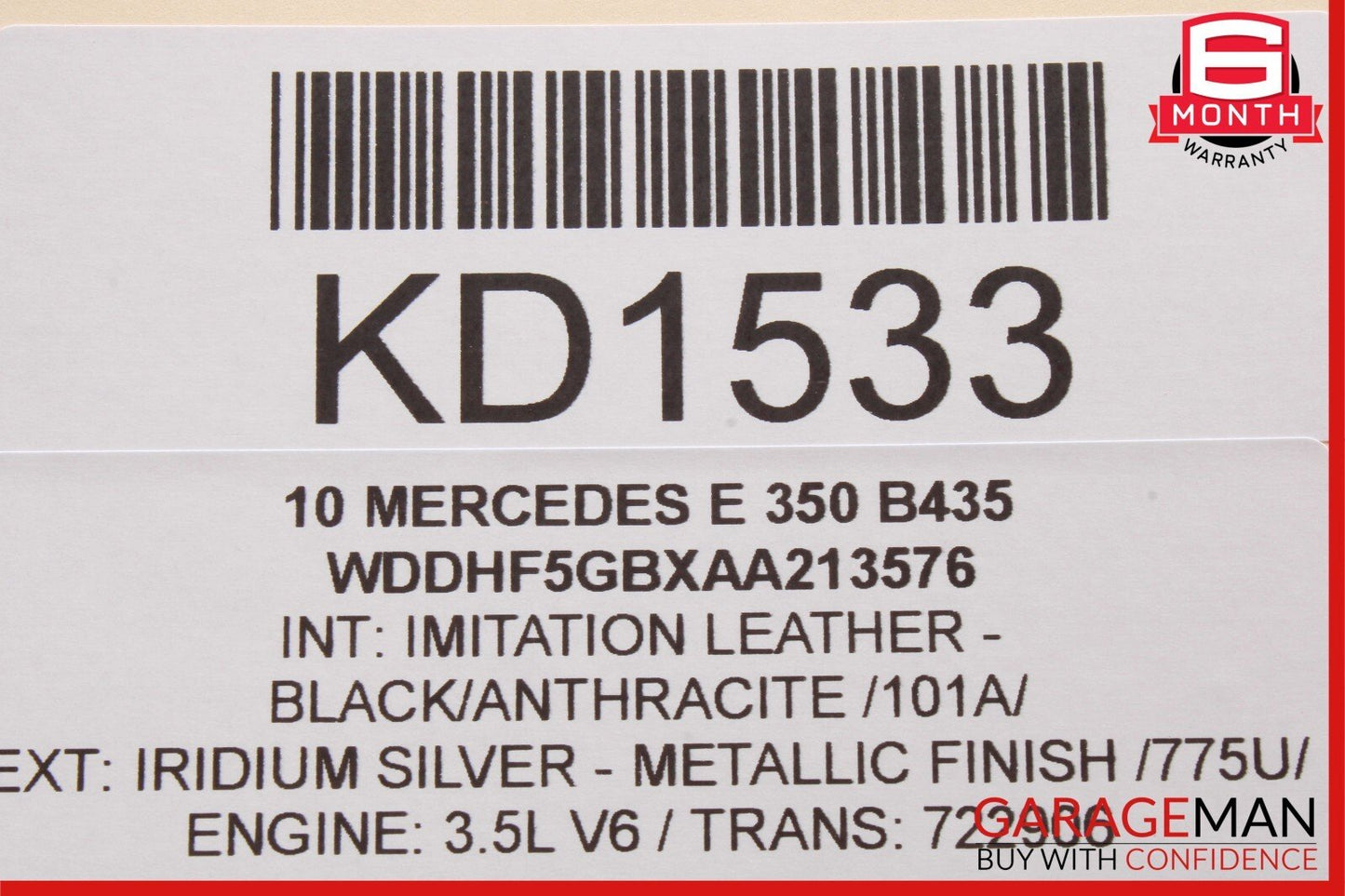 08-18 Mercedes W212 E350 C300 CLS550 Rear Left Side Door Control Module OEM