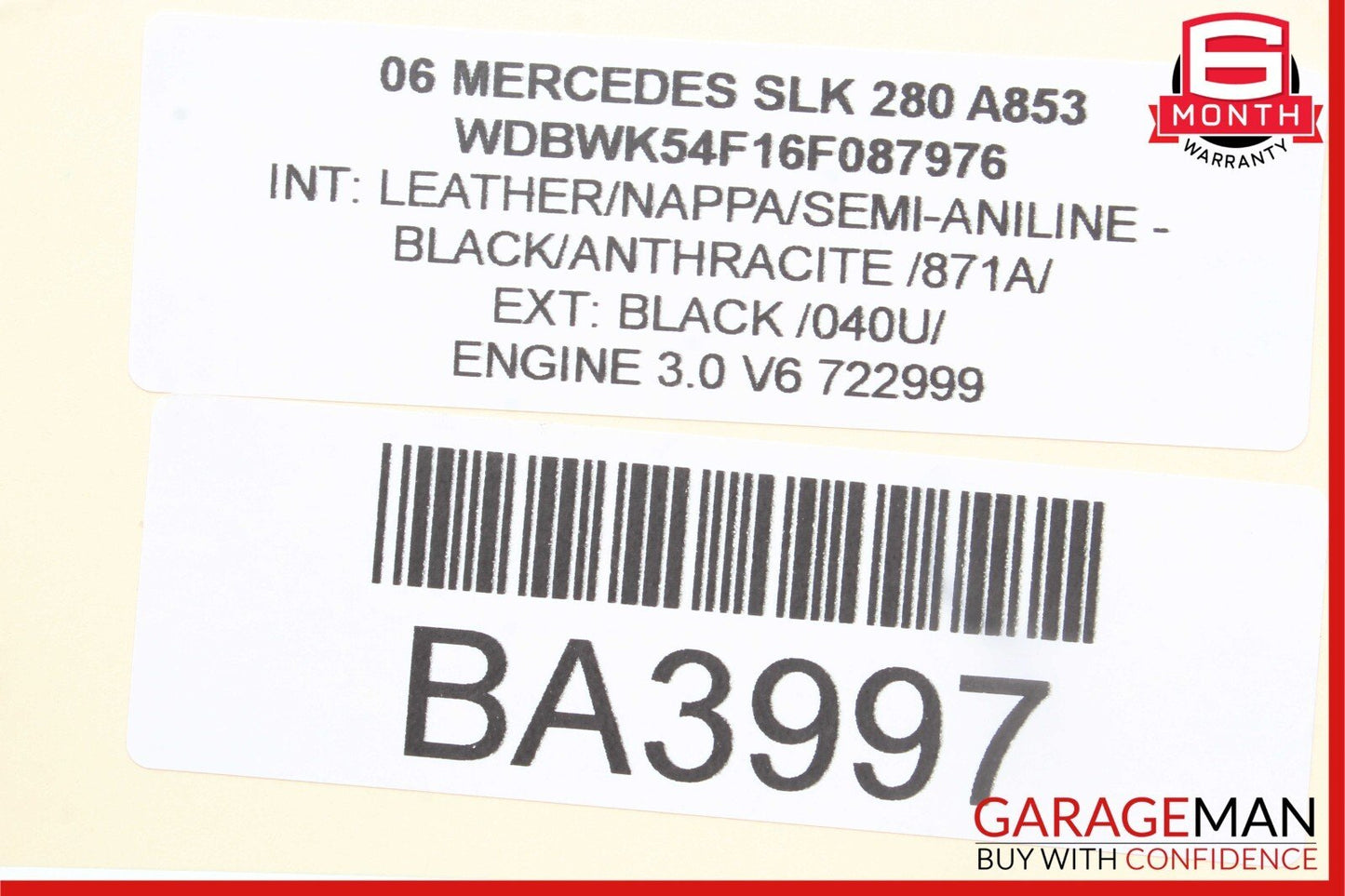 05-11 Mercedes R171 SLK280 SLK350 Front Left Side Lower Suspension Control Arm