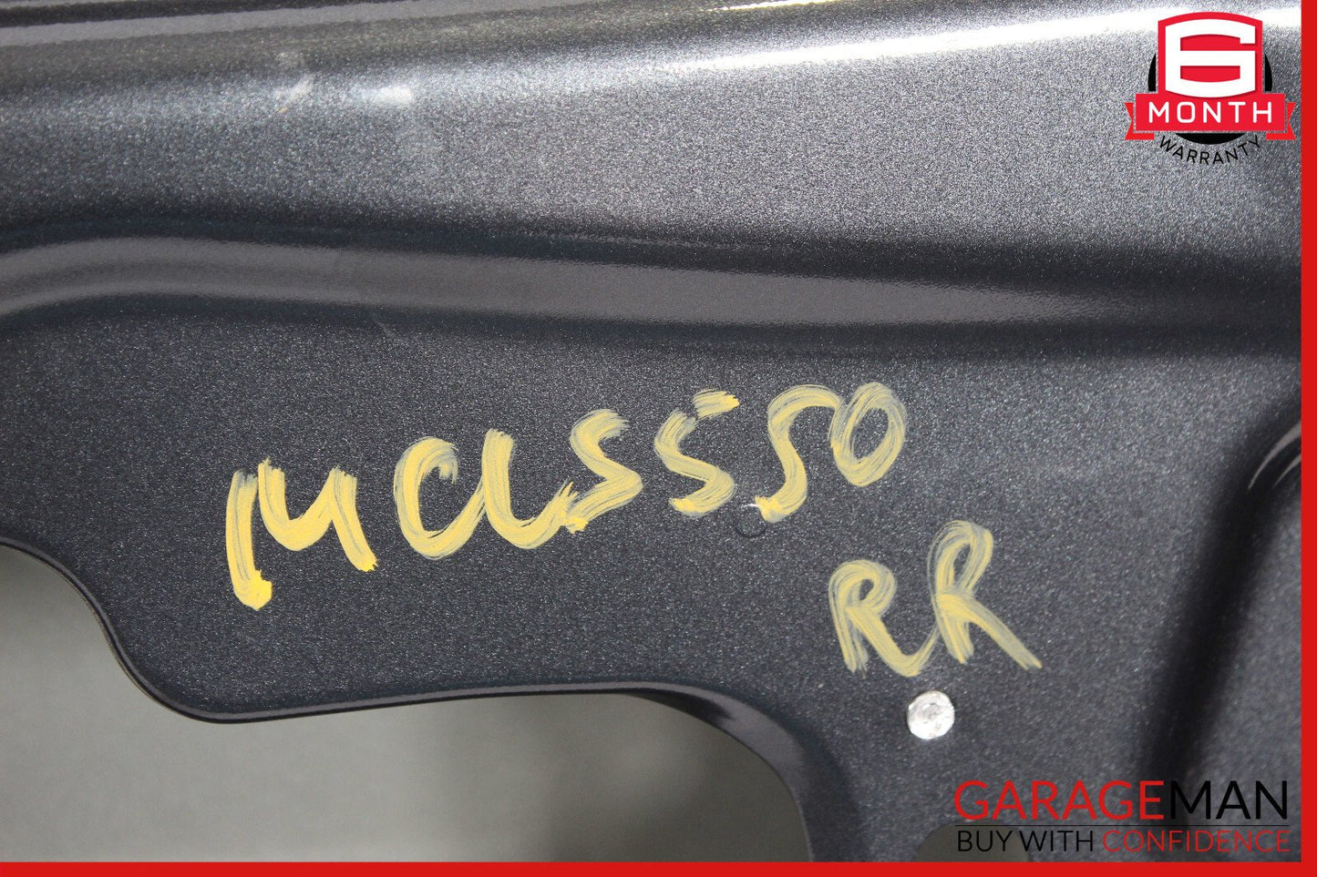 12-18 Mercedes W218 CLS550 Rear Right Side Exterior Door Shell Grey