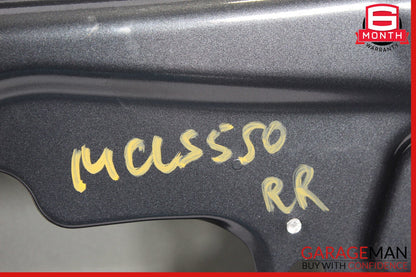 12-18 Mercedes W218 CLS550 Rear Right Side Exterior Door Shell Grey