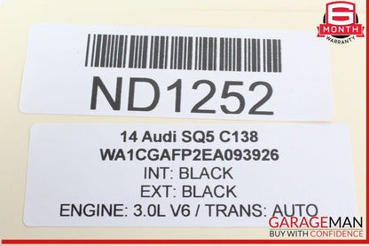 11-18 Audi SQ5 A8 Quattro Front Left or Right Side CV Axle Shaft 4G0407271F OEM