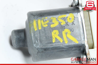 10-14 Mercedes W212 E350 Rear Right Passenger Side Door Window Regulator Motor