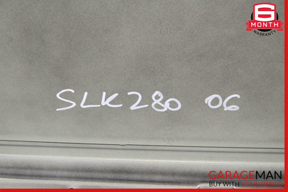 05-11 Mercedes R171 SLK280 SLK350 Convertible Hard Top Roof Folding Panel Black