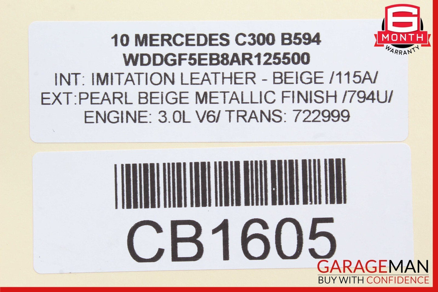 08-17 Mercedes W212 E350 C300 Rear Left / Right Suspension Upper Control Arm