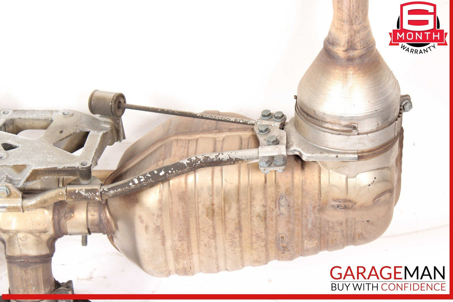 05-08 Porsche Boxster 987 2.7L Exhaust Muffler Assembly OEM