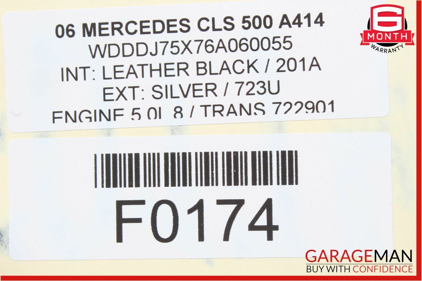 06-11 Mercedes W219 CLS550 CLS63 Rear Bumper Reinforcement Bar w/ Brackets OEM
