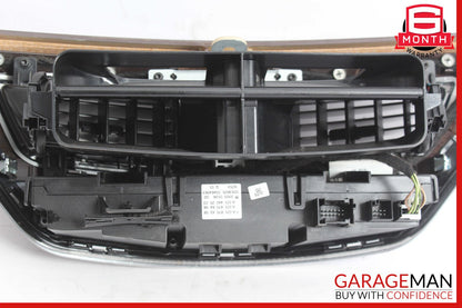 07-09 Mercedes W221 S63 Front Center Bezel Trim A/C Heater Switch Assembly