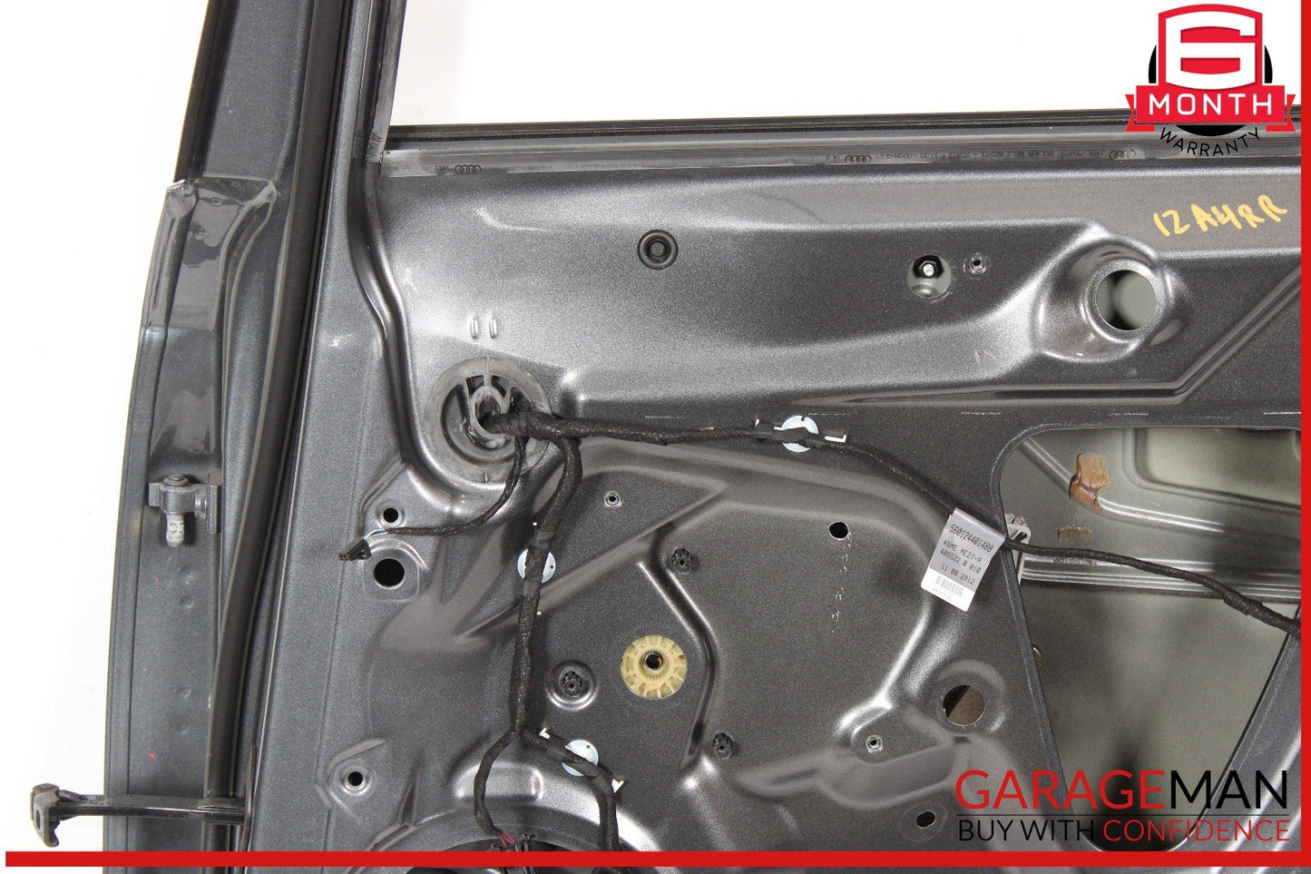 09-16 Audi A4 S4 Rear Right Passenger Side Door Shell Panel OEM