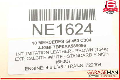 06-13 Mercedes X164 GL450 R350 Panoramic Sunroof Sun Roof Motor 1648201442 OEM