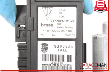 05-08 Porsche Boxster 987 Front Left Side Door Window Regulator Motor OEM
