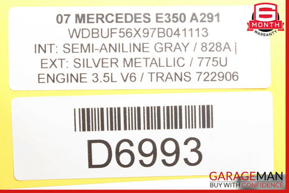 03-09 Mercedes W211 E350 E63 AMG Front Right Passenger Side Door Control Module