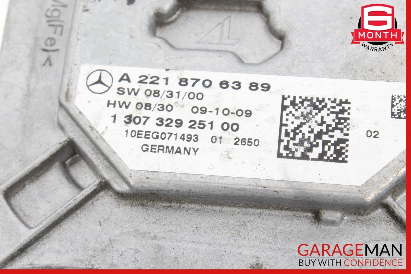 10-14 Mercedes W221 S550 Front Headlight Voltage Regulator Ballast Module Unit