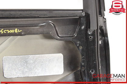 15-21 Mercedes W205 C300 C400 Sedan Rear Left Side Exterior Door Shell Black OEM