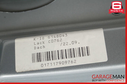 05-11 Mercedes R171 SLK350 SLK55 Convertible Hard Top Roof Folding Panel Silver