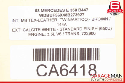 03-09 Mercedes W211 E350 E500 Upper Radiator Support Frame OEM