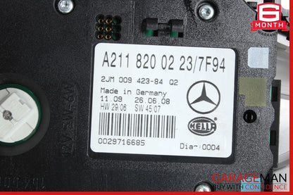 07-09 Mercedes W211 E350 E550 E63 Front Overhead Dome Light Gray 2118200723 OEM