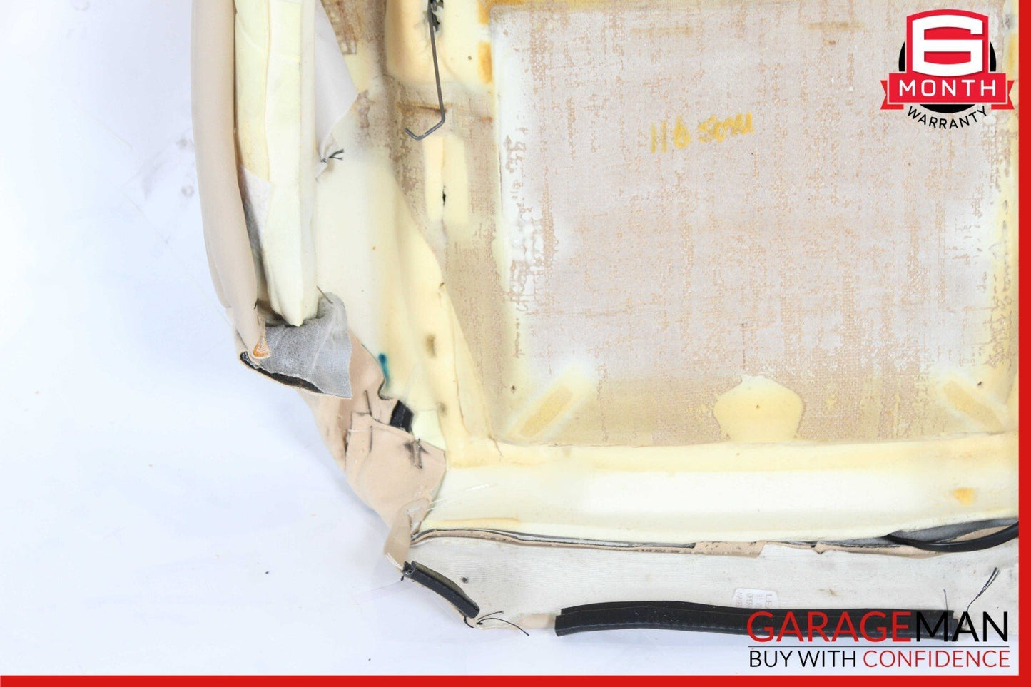 09-13 Maserati Quattroporte S M139 Front Left Top Upper Seat Cushion OEM