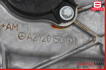 Mercedes W212 E350 SLK350 S550 Front Right Engine Timing Chain Cover Plate OEM