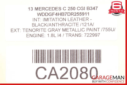 08-14 Mercedes W204 C250 C350 Rear Left Driver Side Door Lock Latch Actuator OEM