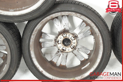 14-19 Mercedes W117 CLA250 Complete Wheel Tire Rim Set of 4 Pc 7.5Jx18H2 OEM
