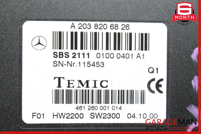 00-06 Mercedes E320 CL600 CLK55 AMG Voice Recognition Control Controller Module