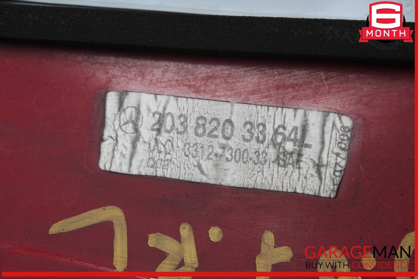 05-07 Mercedes W203 C230 Rear Left Driver Side Taillight Tail Light Lamp OEM