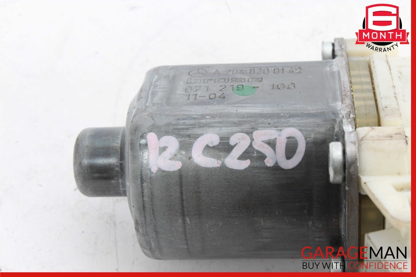 08-16 Mercedes W204 C250 C300 C350 Front Left Door Window Regulator Motor OEM