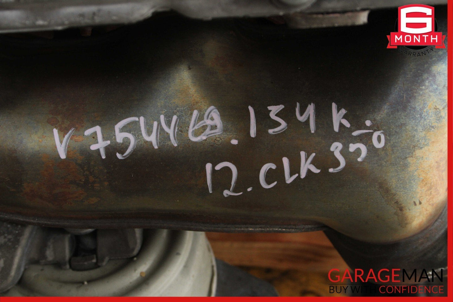 10-12 Mercedes X204 GLK350 3.5L M272 Engine Motor Block Assembly 134k