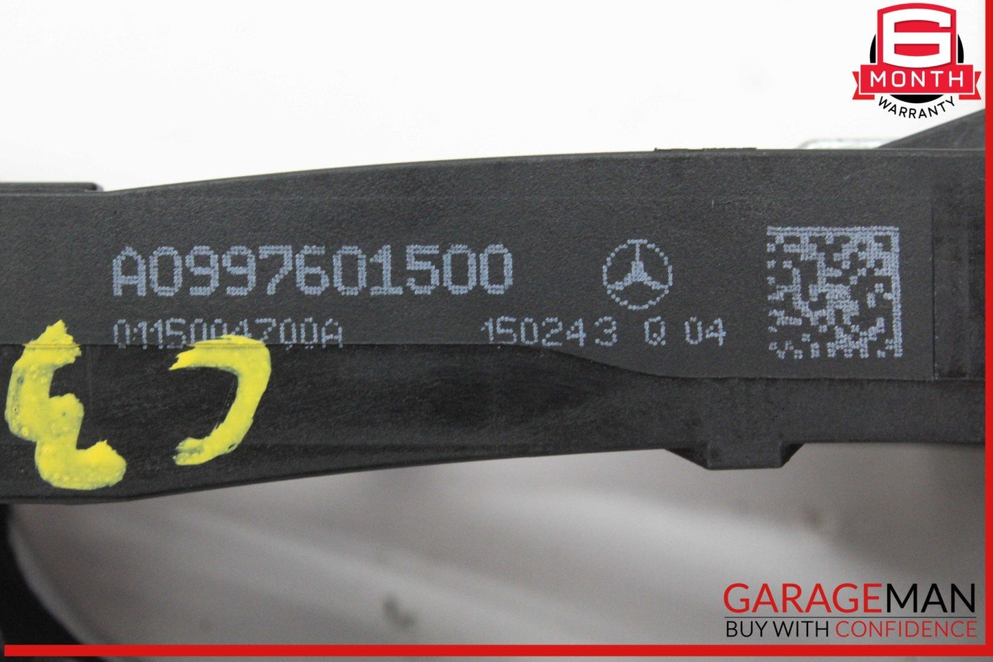 15-20 Mercedes W205 C300 Front Left Driver Side Exterior Door Handle Gray OEM